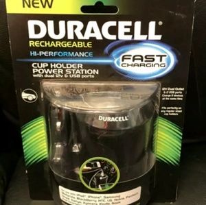 Duracell Fast Charging Cup Holder Power Station